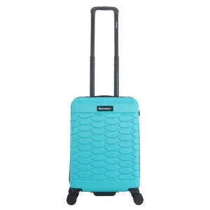 Discovery - Reptile | Handbagage / Harde Koffer / Trolley / Reiskoffer / Valies - 54.5 cm (Small) - Turkoois